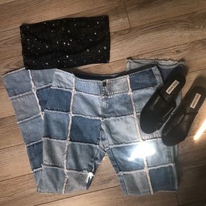 Patchwork jeans!